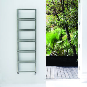 Attractive towel rail for bathrooms and kitchens