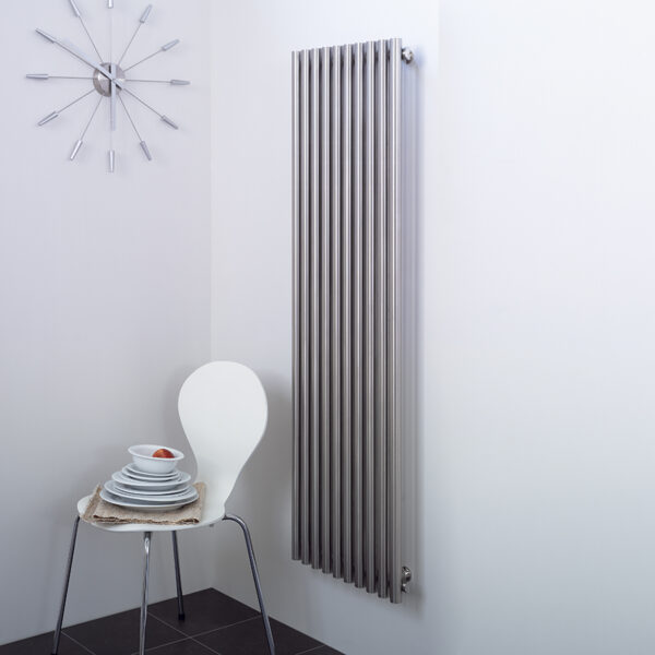 Tall tower radiator for lounge
