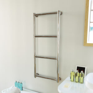 Attractive tube towel rail for bathrooms