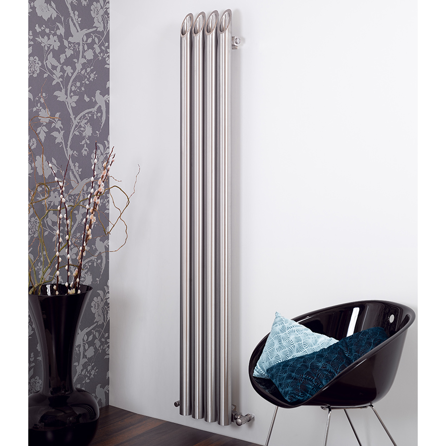 Tall tower radiator for lounge