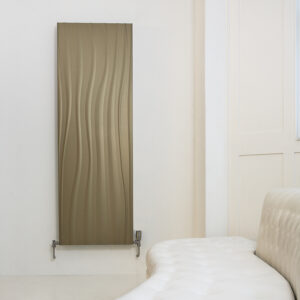 Designer aluminium radiator for lounge and bedrooms