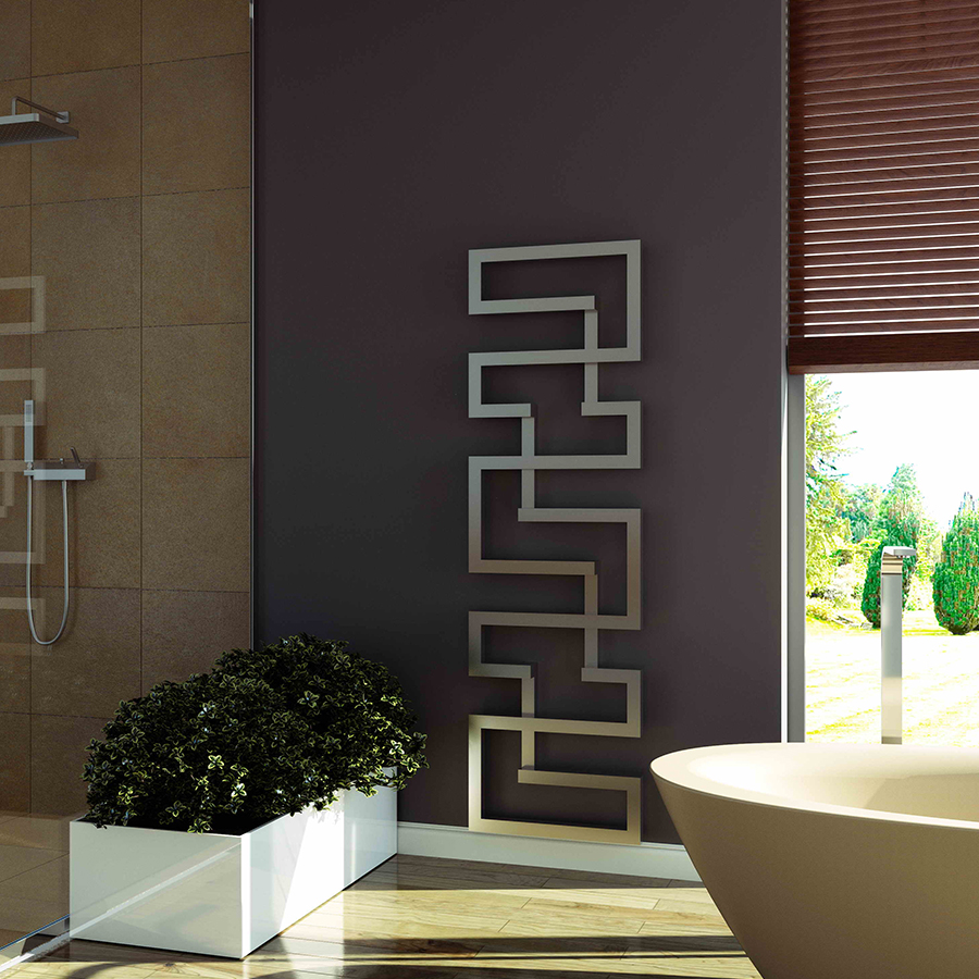 Attractive towel rail for bathrooms and kitchens