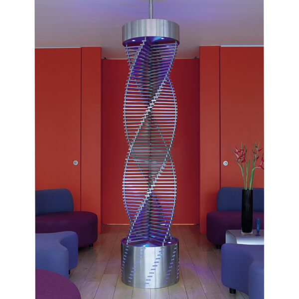 Tall tower radiator for lounge