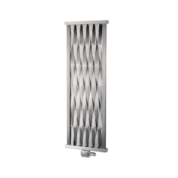 Attractive floor-standing designer radiator for lounge and hallways